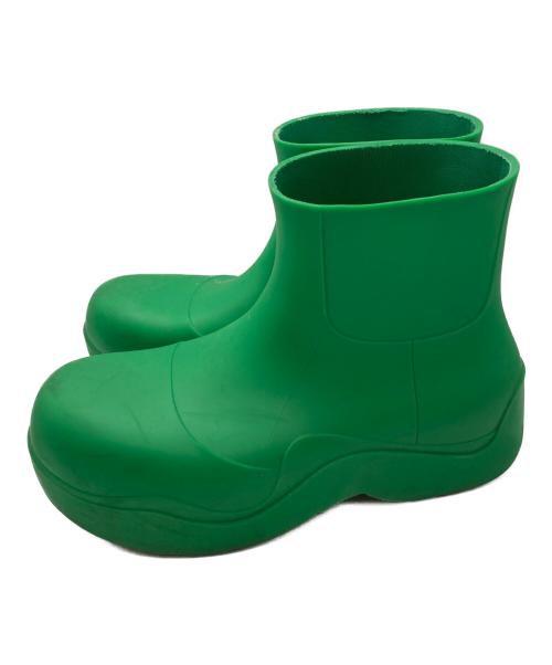 BOTTEGA VENETA（ボッテガベネタ）BOTTEGA VENETA (ボッテガベネタ) Puddle Ankle Boot グリーン サイズ:39の古着・服飾アイテム