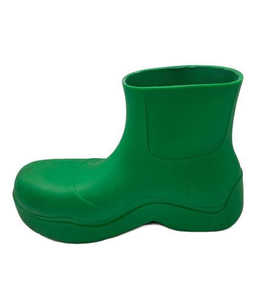 BOTTEGA VENETA（ボッテガベネタ）BOTTEGA VENETA (ボッテガベネタ) Puddle Ankle Boot グリーン サイズ:39の古着・服飾アイテム