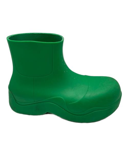 BOTTEGA VENETA（ボッテガベネタ）BOTTEGA VENETA (ボッテガベネタ) Puddle Ankle Boot グリーン サイズ:39の古着・服飾アイテム