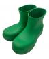 BOTTEGA VENETA（ボッテガベネタ）の古着「Puddle Ankle Boot」｜グリーン