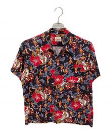 LEVI'S（リーバイス）の古着「アロハシャツ」｜ブラック×レッド