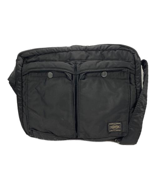 PORTER（ポーター）PORTER (ポーター) TANKER  SHOULDER BAG (L)　タンカー　ショルダーバッグ ブラックの古着・服飾アイテム