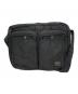 PORTER（ポーター）の古着「TANKER  SHOULDER BAG (L)　タンカー　ショルダーバッグ」｜ブラック