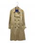 BURBERRY BLUE LABEL（バーバリー ブルー レーベル）の古着「裏ノヴァチェックトレンチコート」｜ベージュ
