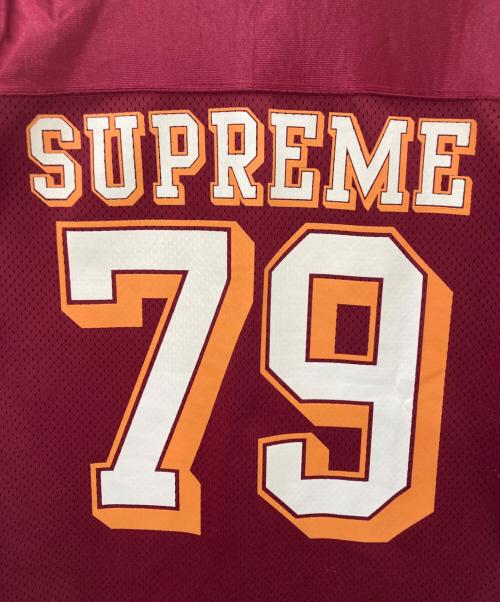 SUPREME（シュプリーム）SUPREME (シュプリーム) Diamond Rib Football Top レッド サイズ:Lの古着・服飾アイテム