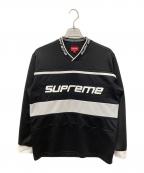 SUPREMEシュプリーム）の古着「Warm Up Hockey Jersey」｜ブラック