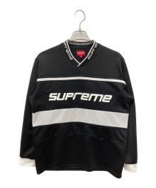 SUPREME（シュプリーム）の古着「Warm Up Hockey Jersey」｜ブラック