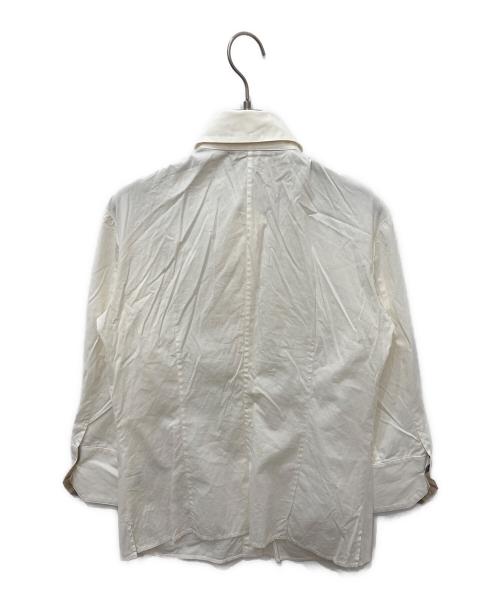 BURBERRY LONDON（バーバリーロンドン）BURBERRY LONDON (バーバリーロンドン) 7分袖シャツ ホワイト サイズ:42の古着・服飾アイテム
