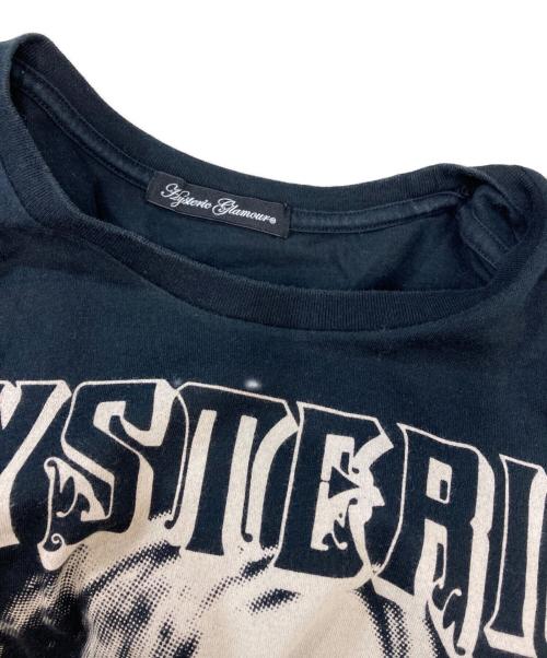 Hysteric Glamour（ヒステリックグラマー）Hysteric Glamour (ヒステリックグラマー) ガールプリントTシャツ ブラック サイズ:FREEの古着・服飾アイテム