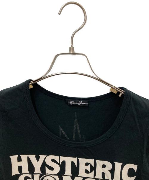 Hysteric Glamour（ヒステリックグラマー）Hysteric Glamour (ヒステリックグラマー) ガールプリントTシャツ ブラック サイズ:FREEの古着・服飾アイテム