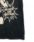 中古・古着 Hysteric Glamour (ヒステリックグラマー) ガールプリントTシャツ ブラック サイズ:FREE：6000円