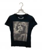 Hysteric Glamourヒステリックグラマー）の古着「KURT COBAIN グラフィックTシャツ」｜ブラック