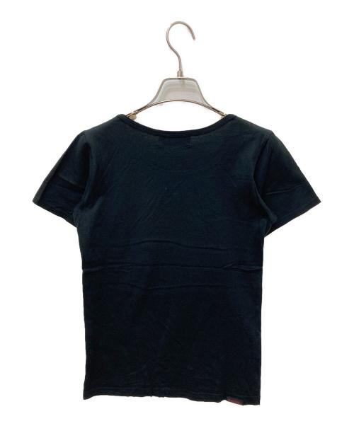 Hysteric Glamour（ヒステリックグラマー）Hysteric Glamour (ヒステリックグラマー) プリントTシャツ ブラック サイズ:FREEの古着・服飾アイテム