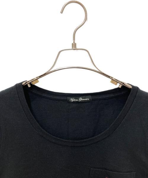 Hysteric Glamour（ヒステリックグラマー）Hysteric Glamour (ヒステリックグラマー) ポケットTシャツ ブラック サイズ:FREEの古着・服飾アイテム