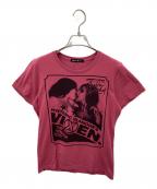 Hysteric Glamourヒステリックグラマー）の古着「プリントTシャツ」｜ピンク