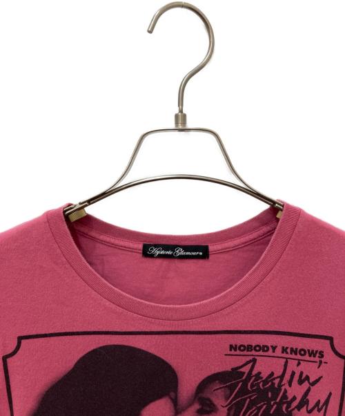 Hysteric Glamour（ヒステリックグラマー）Hysteric Glamour (ヒステリックグラマー) プリントTシャツ ピンク サイズ:FREEの古着・服飾アイテム