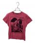 Hysteric Glamour（ヒステリックグラマー）の古着「プリントTシャツ」｜ピンク
