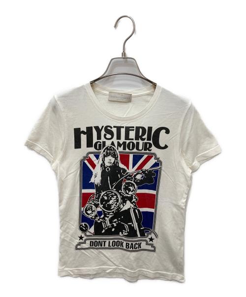 Hysteric Glamour（ヒステリックグラマー）Hysteric Glamour (ヒステリックグラマー) ガールプリントTシャツ ホワイト サイズ:FREEの古着・服飾アイテム