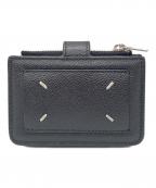 Maison Margielaメゾンマルジェラ）の古着「4 STECH ZIP WALLET　４ステッチジップウォレット」｜ブラック