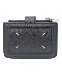 Maison Margiela（メゾンマルジェラ）の古着「4 STECH ZIP WALLET　４ステッチジップウォレット」｜ブラック