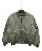 waiperワイパー）の古着「MA-1ジャケット」｜カーキ