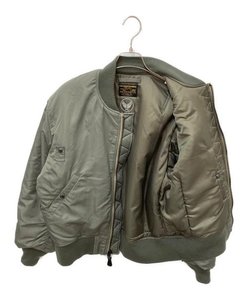 waiper（ワイパー）WAIPER (ワイパー) MA-1ジャケット カーキ サイズ:Lの古着・服飾アイテム
