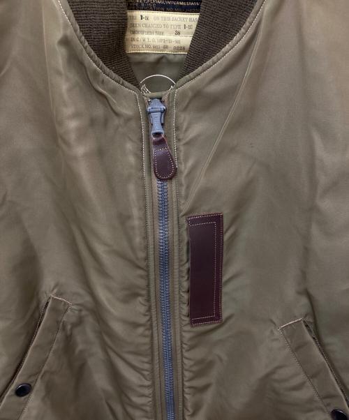 BUZZ RICKSON'S（バズリクソンズ）Buzz Rickson's (バズリクソンズ) B-15C フライトジャケット カーキ サイズ:38の古着・服飾アイテム