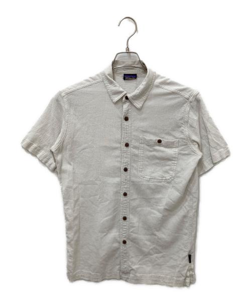 Patagonia（パタゴニア）Patagonia (パタゴニア) A/Cシャツ ホワイト サイズ:Sの古着・服飾アイテム