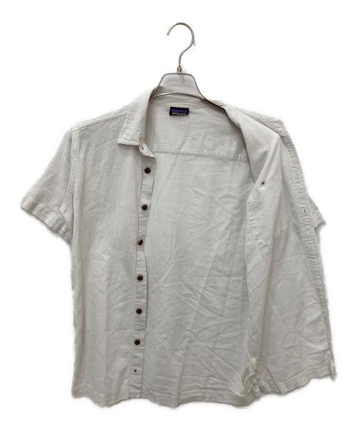 Patagonia（パタゴニア）Patagonia (パタゴニア) A/Cシャツ ホワイト サイズ:Sの古着・服飾アイテム
