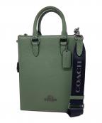 COACHコーチ）の古着「2WAYバッグ」｜グリーン