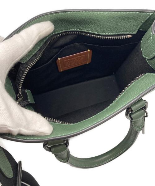 COACH（コーチ）COACH (コーチ) 2WAYバッグ グリーンの古着・服飾アイテム