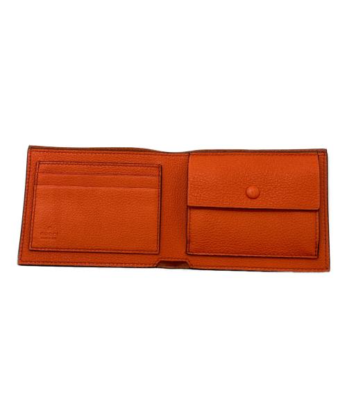 GUCCI（グッチ）GUCCI (グッチ) ロゴコインウォレット オレンジの古着・服飾アイテム