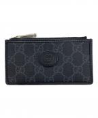 GUCCIグッチ）の古着「GGスプリーム　フラグメントケース」｜ブラック