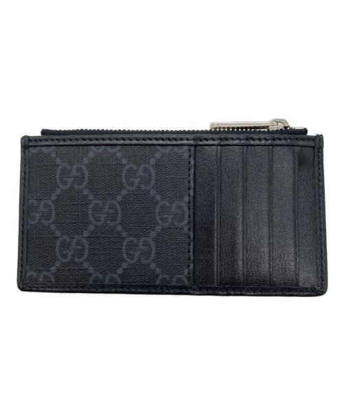 GUCCI（グッチ）GUCCI (グッチ) GGスプリーム　フラグメントケース ブラックの古着・服飾アイテム