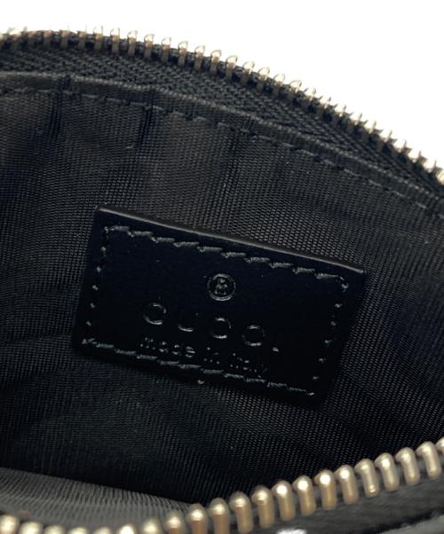 GUCCI（グッチ）GUCCI (グッチ) GGスプリーム　フラグメントケース ブラックの古着・服飾アイテム