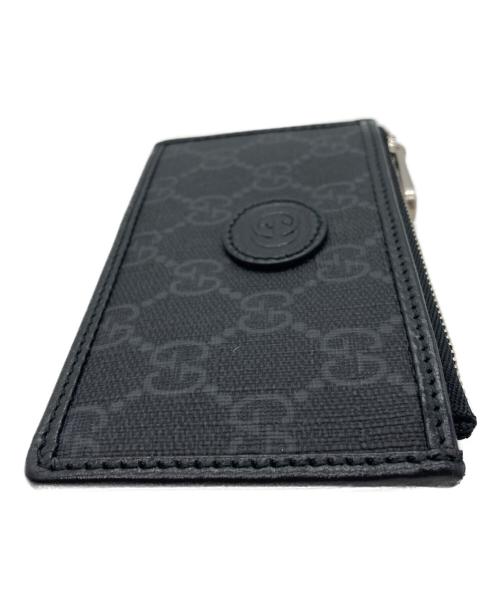 GUCCI（グッチ）GUCCI (グッチ) GGスプリーム　フラグメントケース ブラックの古着・服飾アイテム