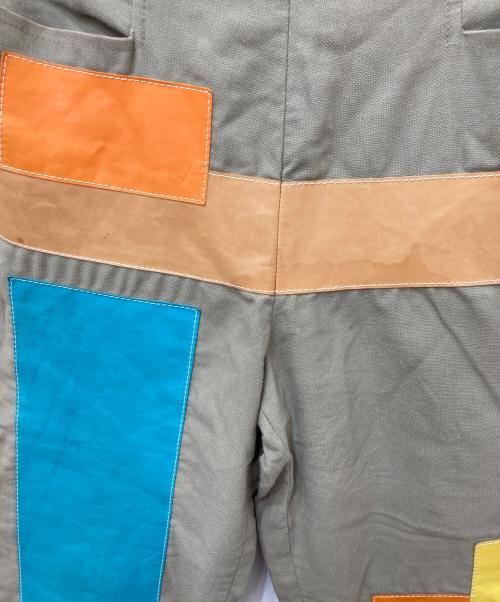 FENDI（フェンディ）FENDI (フェンディ) パッチワークパンツ ベージュ サイズ:42の古着・服飾アイテム