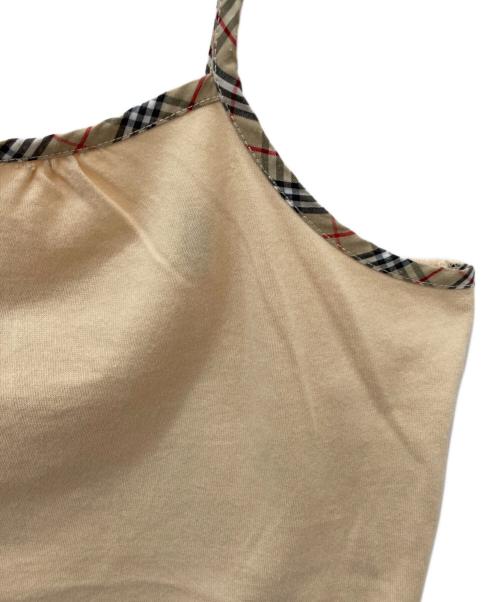 BURBERRY BLUE LABEL（バーバリー ブルー レーベル）BURBERRY BLUE LABEL (バーバリー ブルー レーベル) ノバチェックキャミソール ベージュ サイズ:Mの古着・服飾アイテム