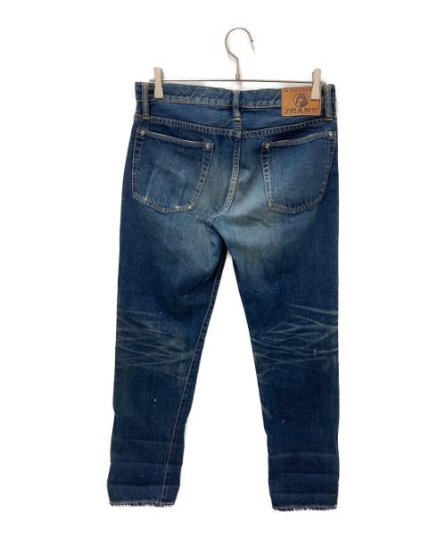 Hysteric Glamour（ヒステリックグラマー）Hysteric Glamour (ヒステリックグラマー) スタッズダメージデニム ブルー サイズ:Ｍの古着・服飾アイテム