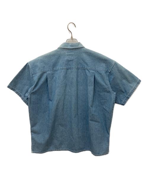 Hysteric Glamour（ヒステリックグラマー）Hysteric Glamour (ヒステリックグラマー) デニムワッペンシャツ ブルー サイズ:FREEの古着・服飾アイテム