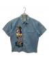 Hysteric Glamour（ヒステリックグラマー）の古着「デニムワッペンシャツ」｜ブルー