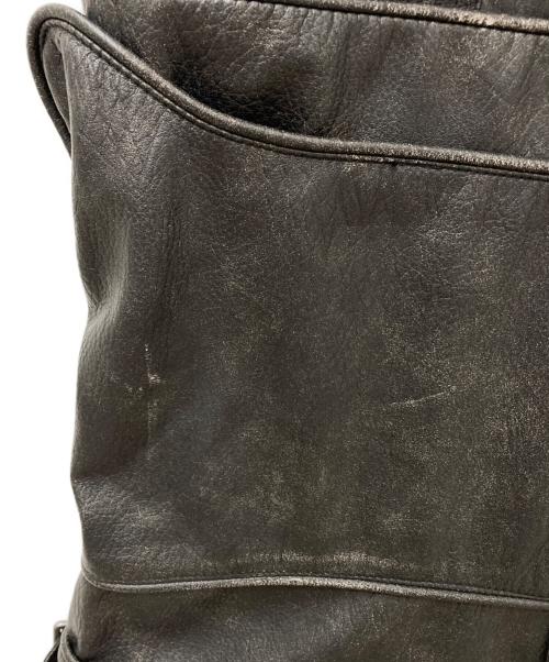 Jaded London（ジェイデッドロンドン）Jaded London (ジェイデッドロンドン) Moto Drift Bootcut Trousers ブラック サイズ:34の古着・服飾アイテム