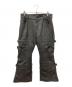 Jaded London（ジェイデッドロンドン）の古着「Moto Drift Bootcut Trousers」｜ブラック