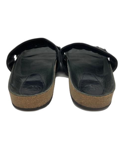 Hysteric Glamour（ヒステリックグラマー）Hysteric Glamour (ヒステリックグラマー) leather studs sandal ブラック サイズ:記載無しの為実寸参照の古着・服飾アイテム