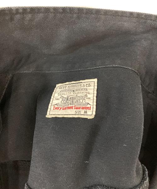 LEVI'S（リーバイス）LEVI'S (リーバイス) デニムライダースジャケット ブラック サイズ:Mの古着・服飾アイテム