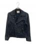 LEVI'S（リーバイス）の古着「デニムライダースジャケット」｜ブラック