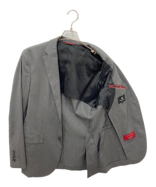 BLACK LABEL CRESTBRIDGE（ブラックレーベル クレストブリッジ）BLACK LABEL CRESTBRIDGE (ブラックレーベル クレストブリッジ) セットアップスーツ グレー サイズ:Lの古着・服飾アイテム