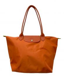 LONGCHAMP（ロンシャン）の古着「トートバッグ」｜オレンジ