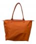 LONGCHAMP (ロンシャン) トートバッグ オレンジ：10000円