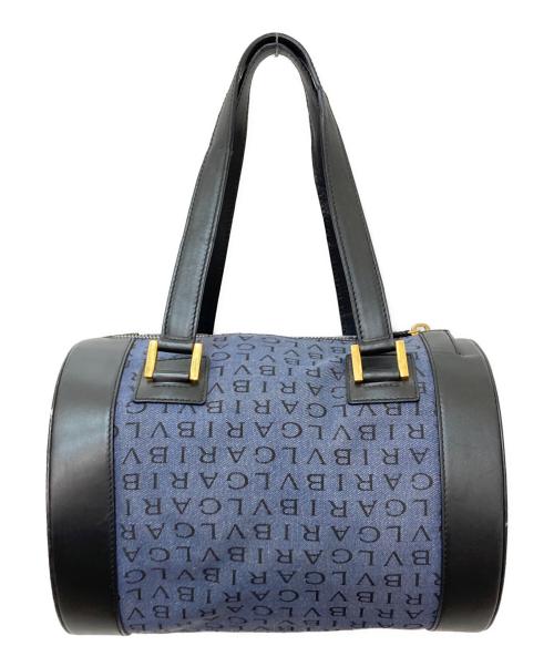 BVLGARI（ブルガリ）BVLGARI (ブルガリ) ロゴマニア ビーゼロワン ハンドバッグ インディゴの古着・服飾アイテム